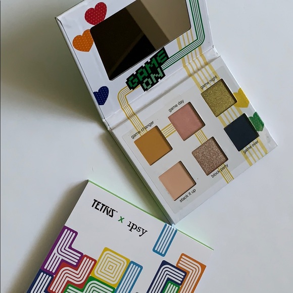 🌈Tetris Ipsy Game On Eye Shadow Palette Mirror - Picture 7 of 9